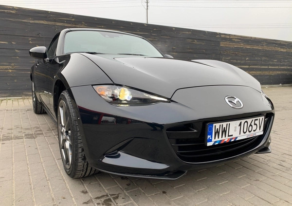 Mazda MX-5 cena 74700 przebieg: 23550, rok produkcji 2016 z Dobrzyca małe 596